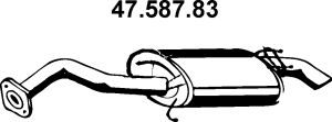 EBERSPÄCHER Глушитель выхлопных газов конечный 47.587.83