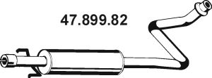 EBERSPÄCHER Средний глушитель выхлопных газов 47.899.82