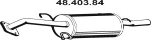 EBERSPÄCHER galinis duslintuvas 48.403.84