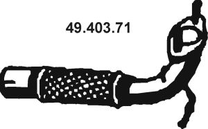 EBERSPÄCHER išleidimo kolektorius 49.403.71