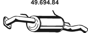 EBERSPÄCHER galinis duslintuvas 49.694.84