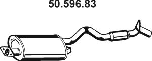 EBERSPÄCHER galinis duslintuvas 50.596.83