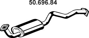 EBERSPÄCHER Глушитель выхлопных газов конечный 50.696.84