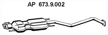 EBERSPÄCHER vidurinis duslintuvas 673.9.002