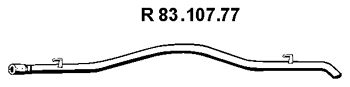 EBERSPÄCHER išleidimo kolektorius 83.107.77