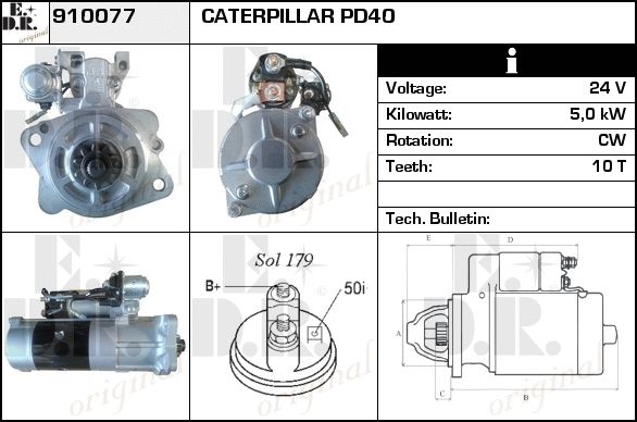 EDR starteris 910097