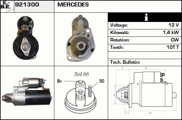 EDR starteris 922411