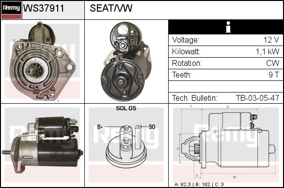 EDR starteris WS43522