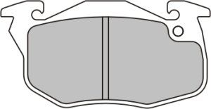 EEC Комплект тормозных колодок, дисковый тормоз BRP0920