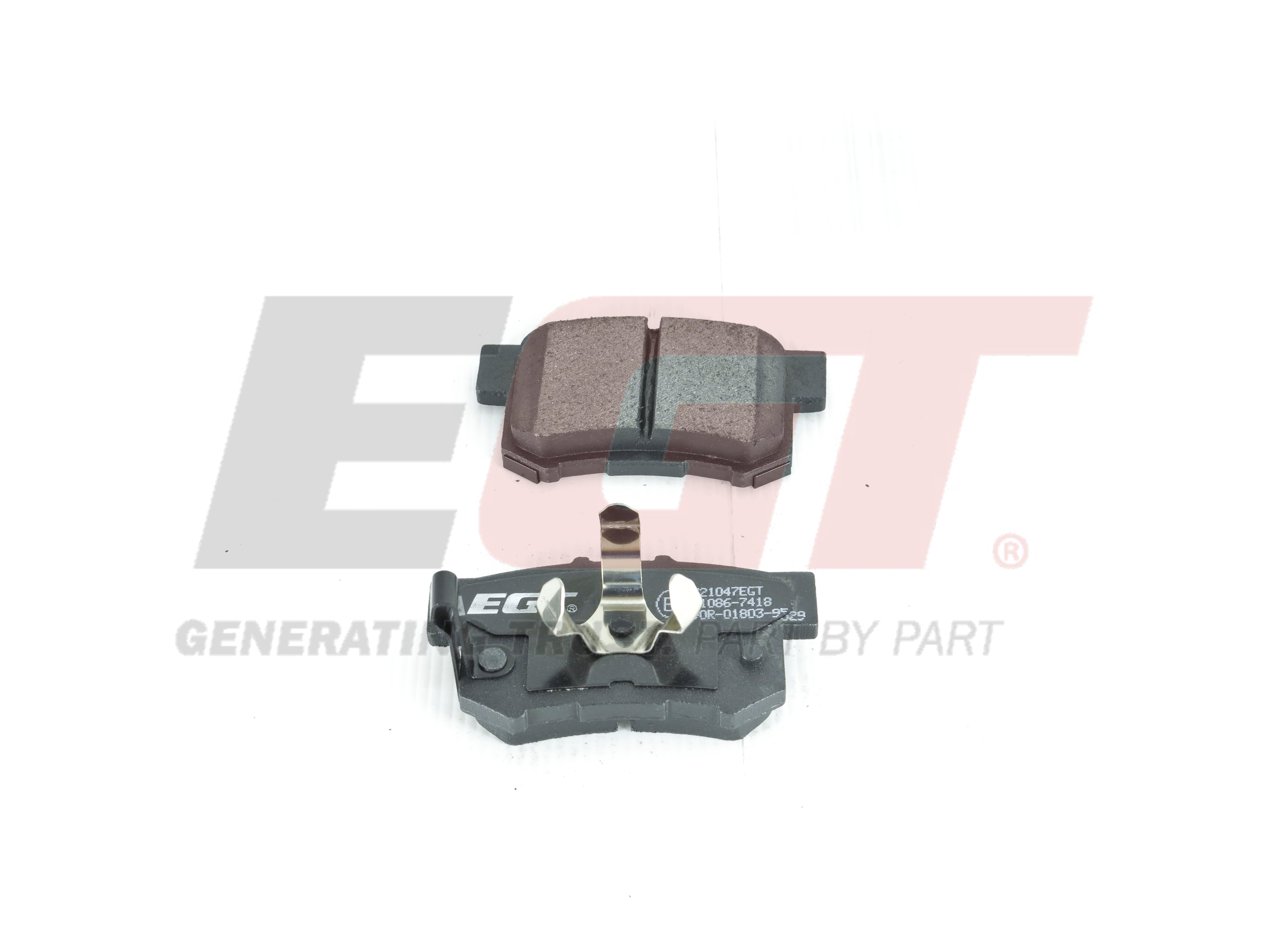 EGT Комплект тормозных колодок, дисковый тормоз 321047EGT