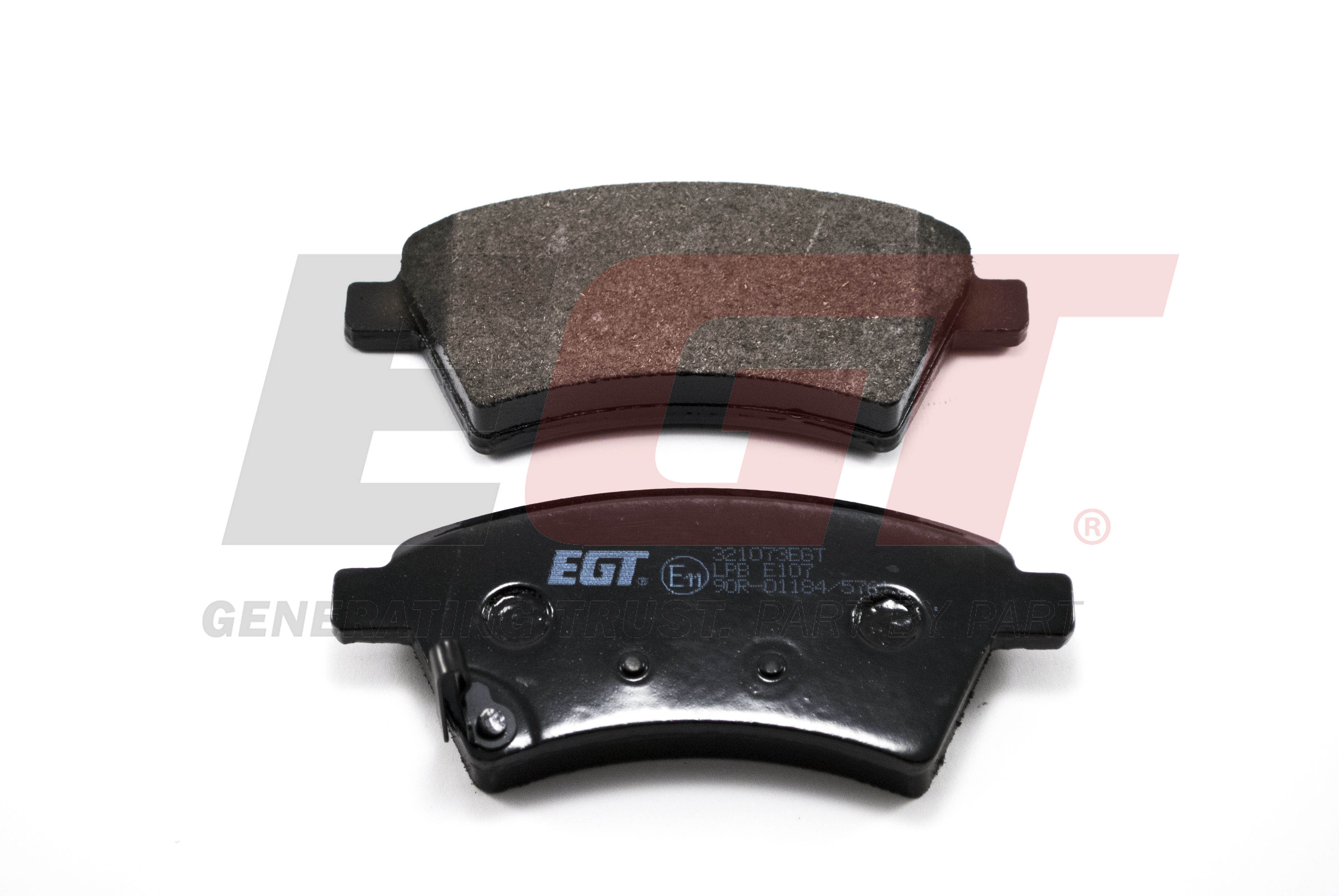 EGT Комплект тормозных колодок, дисковый тормоз 321073EGT