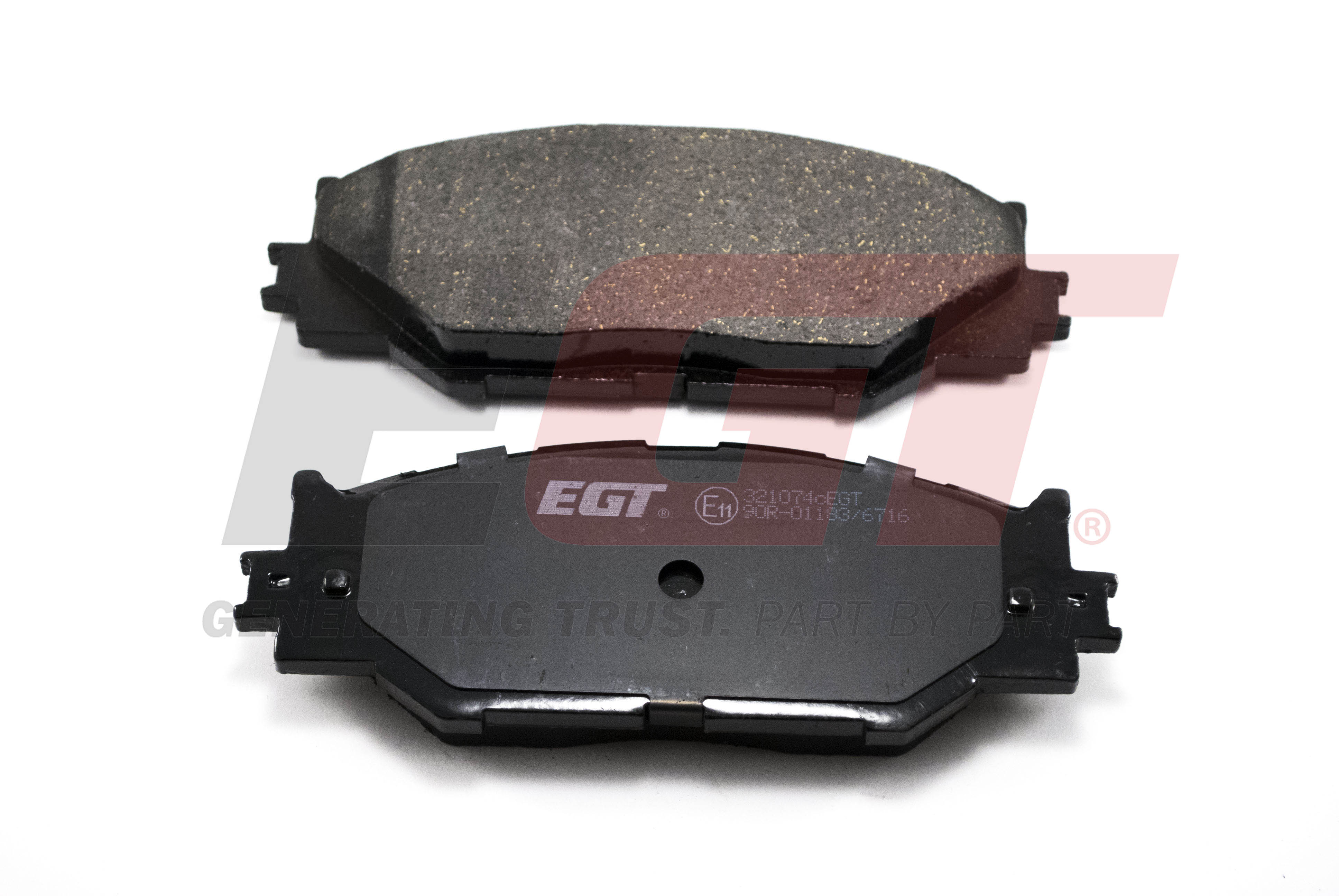 EGT Комплект тормозных колодок, дисковый тормоз 321074CEGT