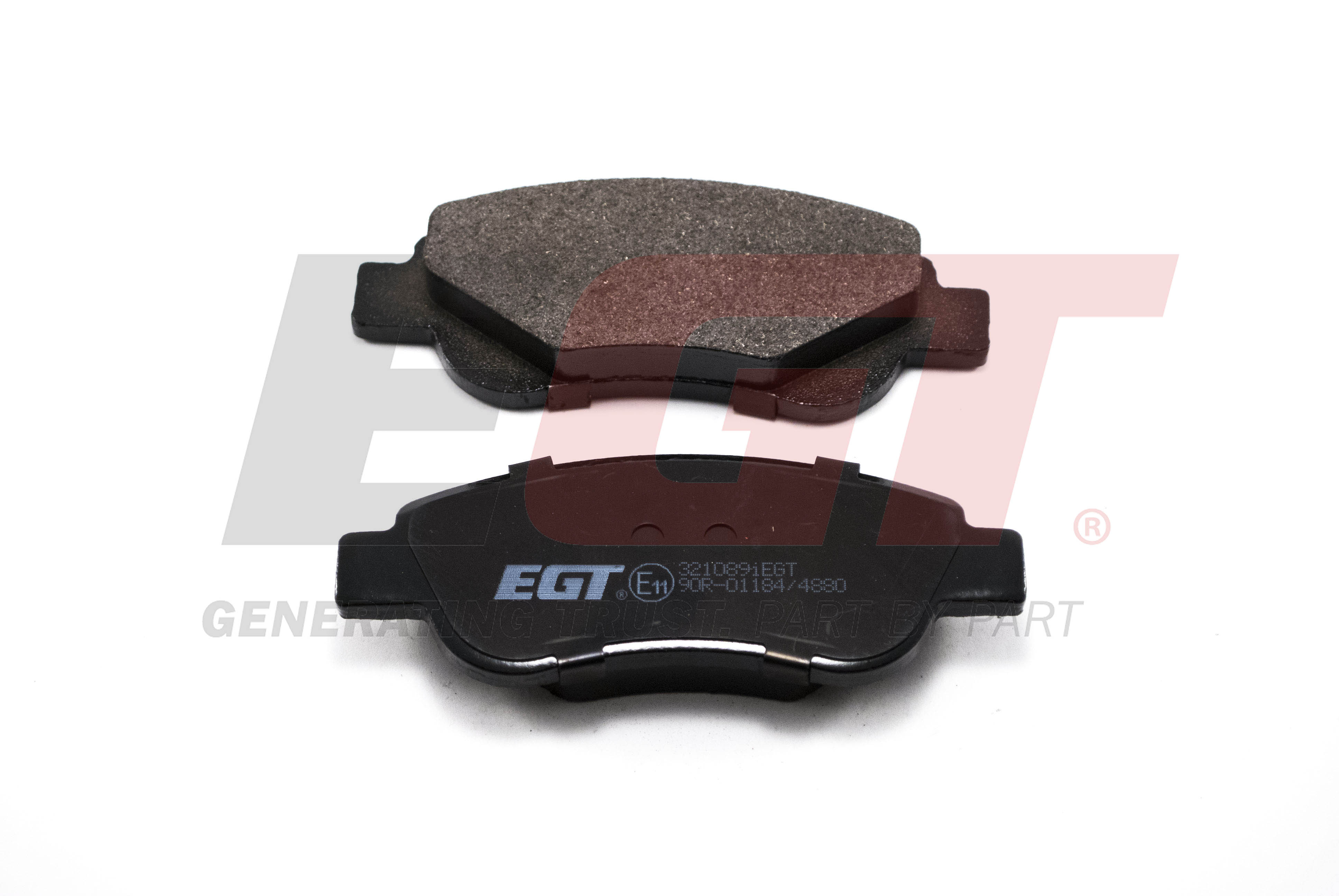 EGT Комплект тормозных колодок, дисковый тормоз 321089IEGT