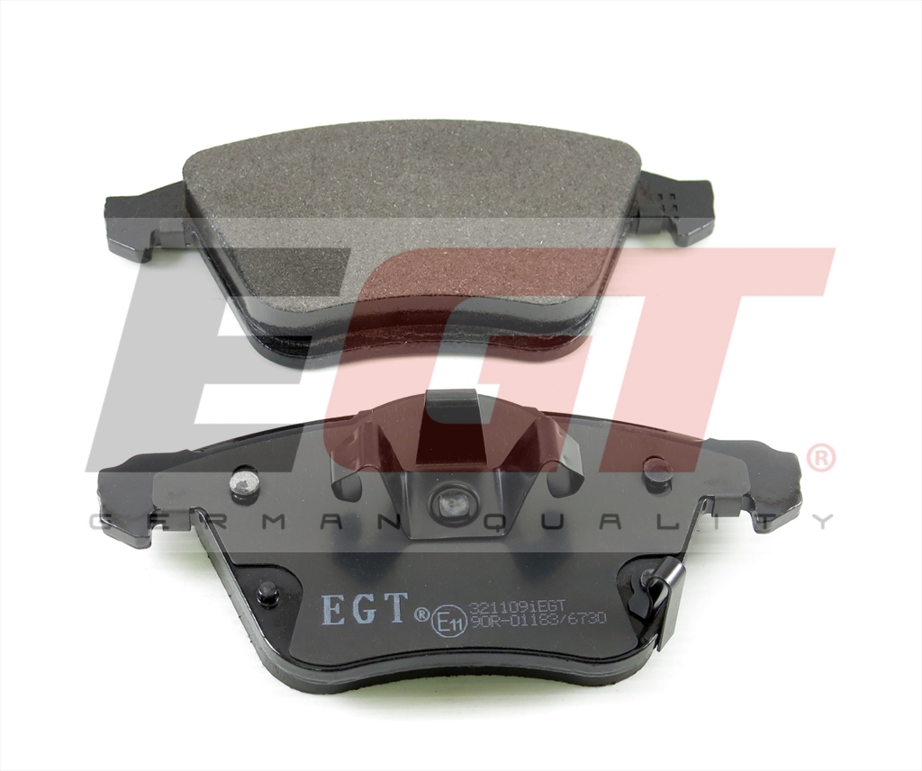EGT Комплект тормозных колодок, дисковый тормоз 321109IEGT