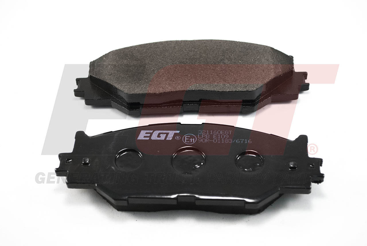 EGT Комплект тормозных колодок, дисковый тормоз 321160EGT