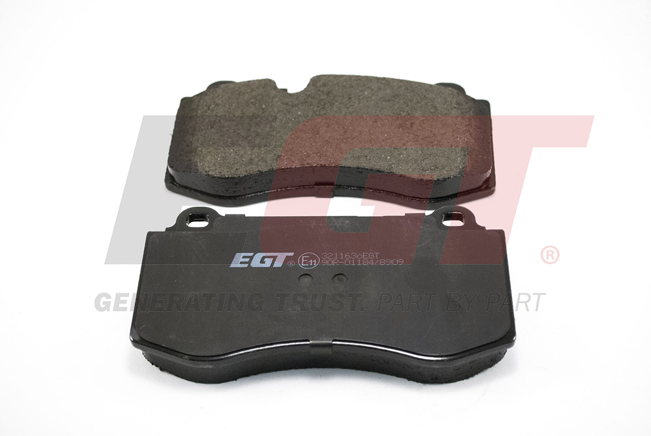 EGT Комплект тормозных колодок, дисковый тормоз 321163CEGT