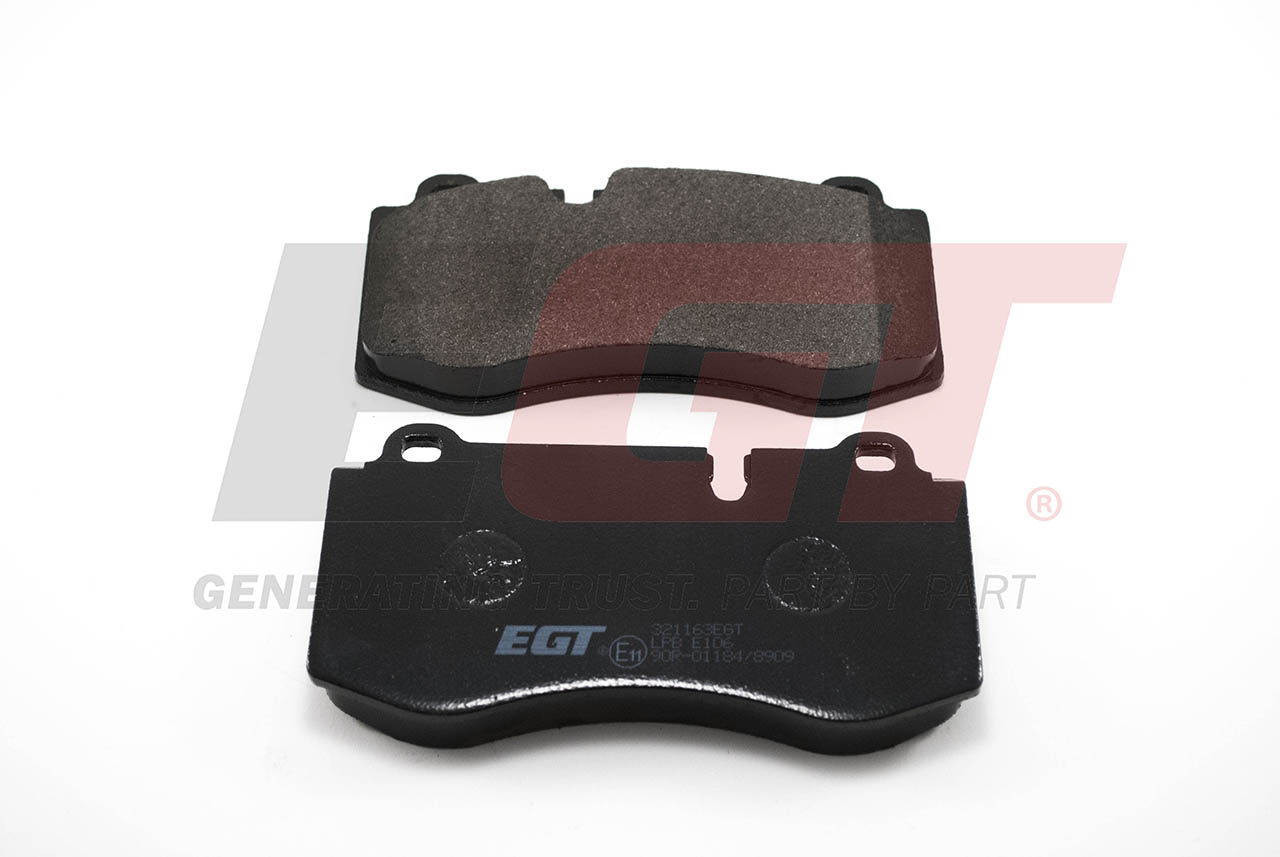 EGT Комплект тормозных колодок, дисковый тормоз 321163EGT