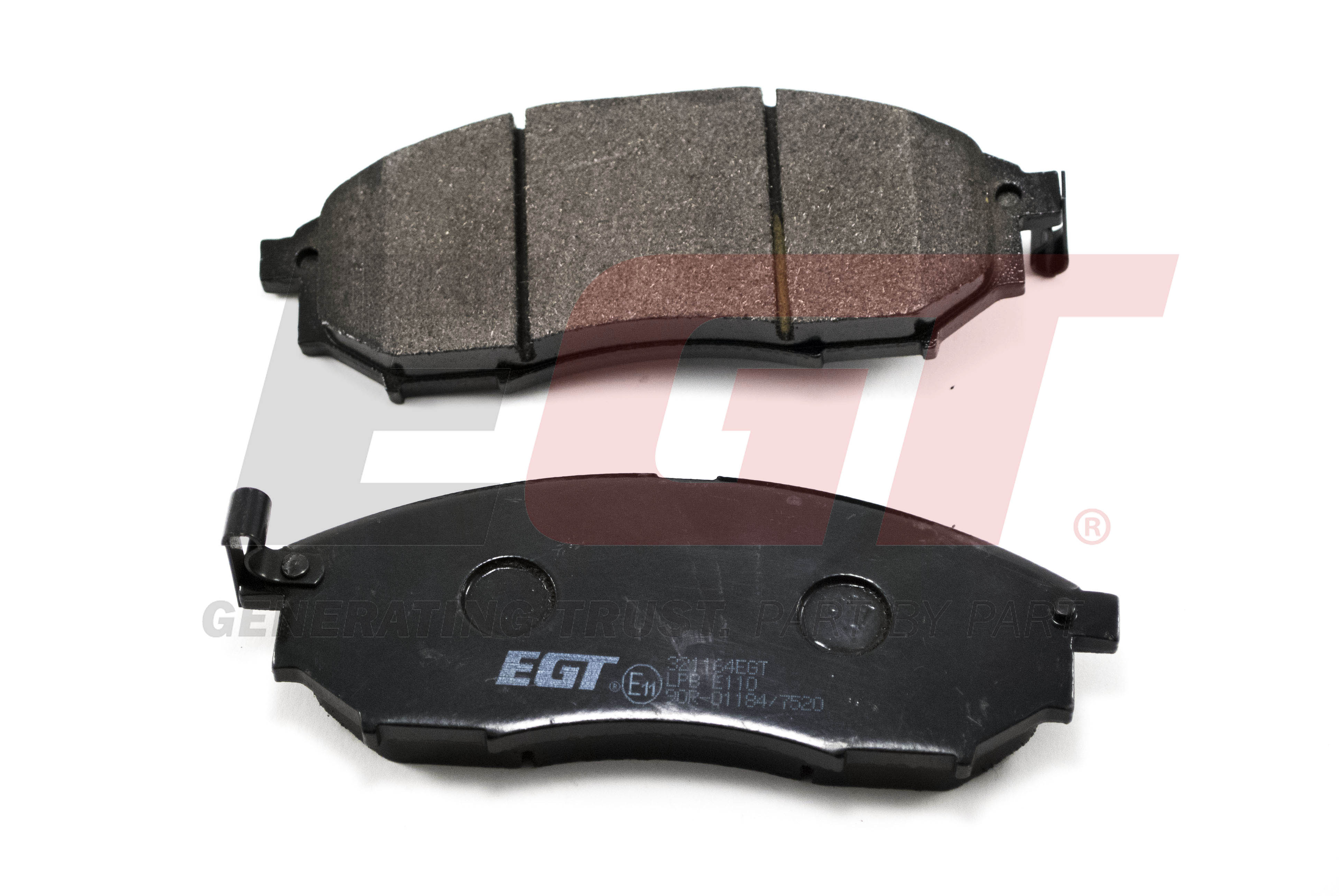 EGT Комплект тормозных колодок, дисковый тормоз 321164EGT