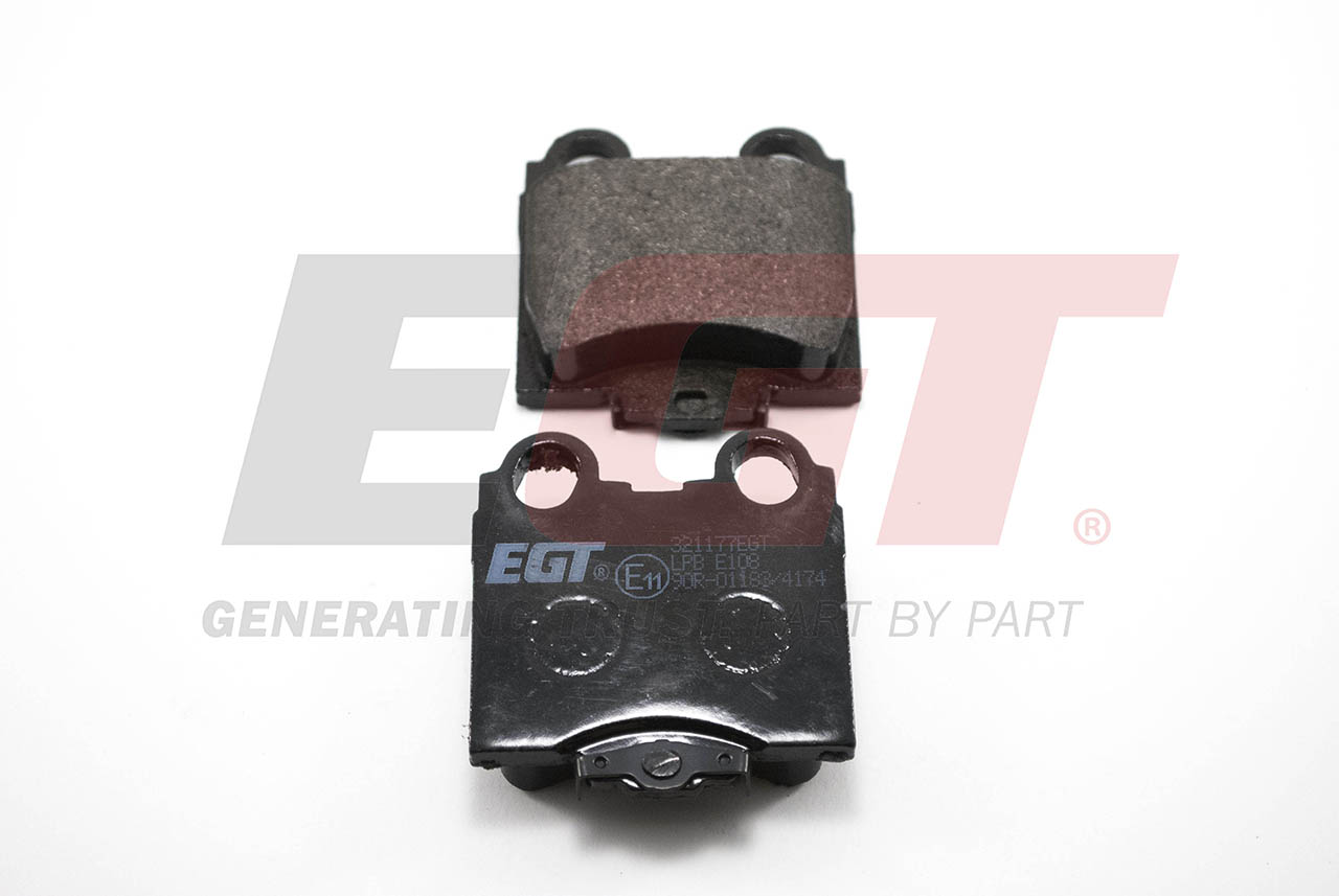 EGT Комплект тормозных колодок, дисковый тормоз 321177EGT