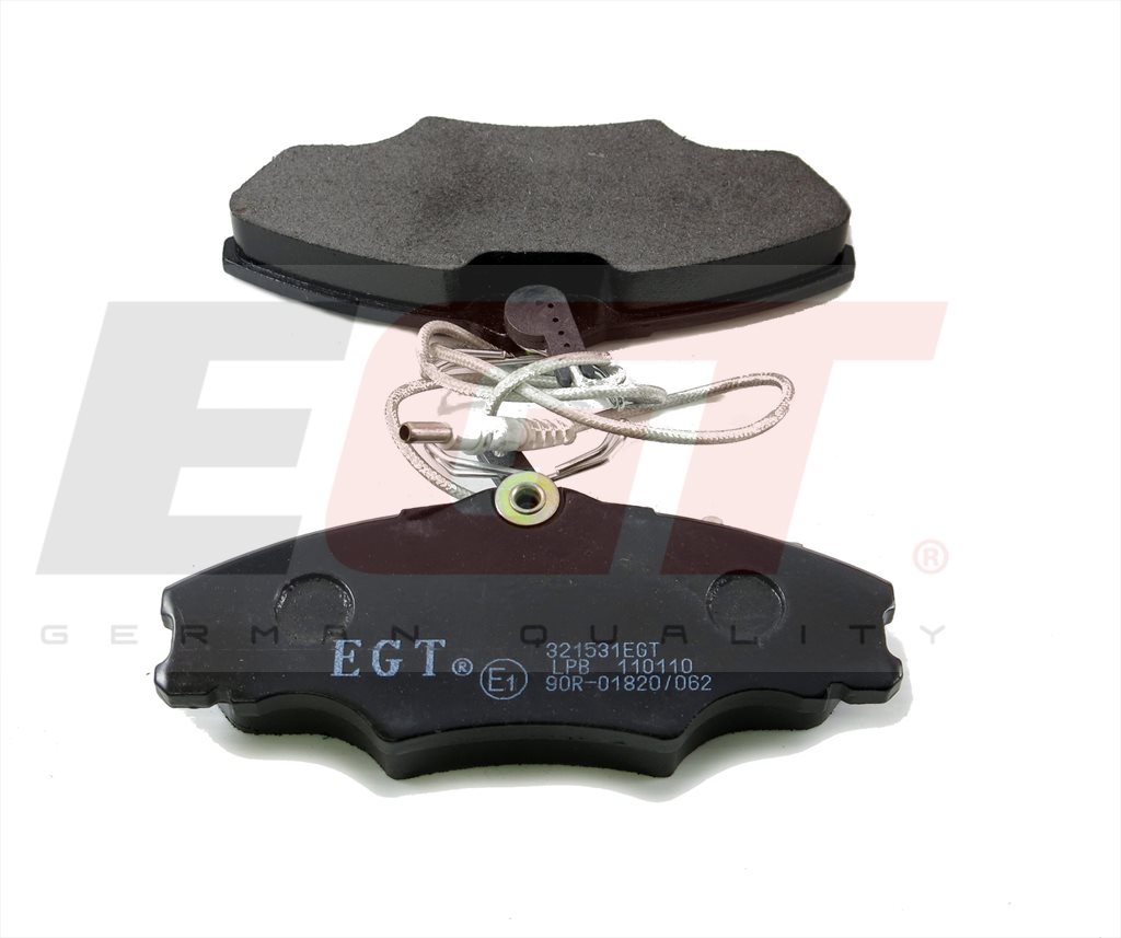 EGT Комплект тормозных колодок, дисковый тормоз 321531EGT
