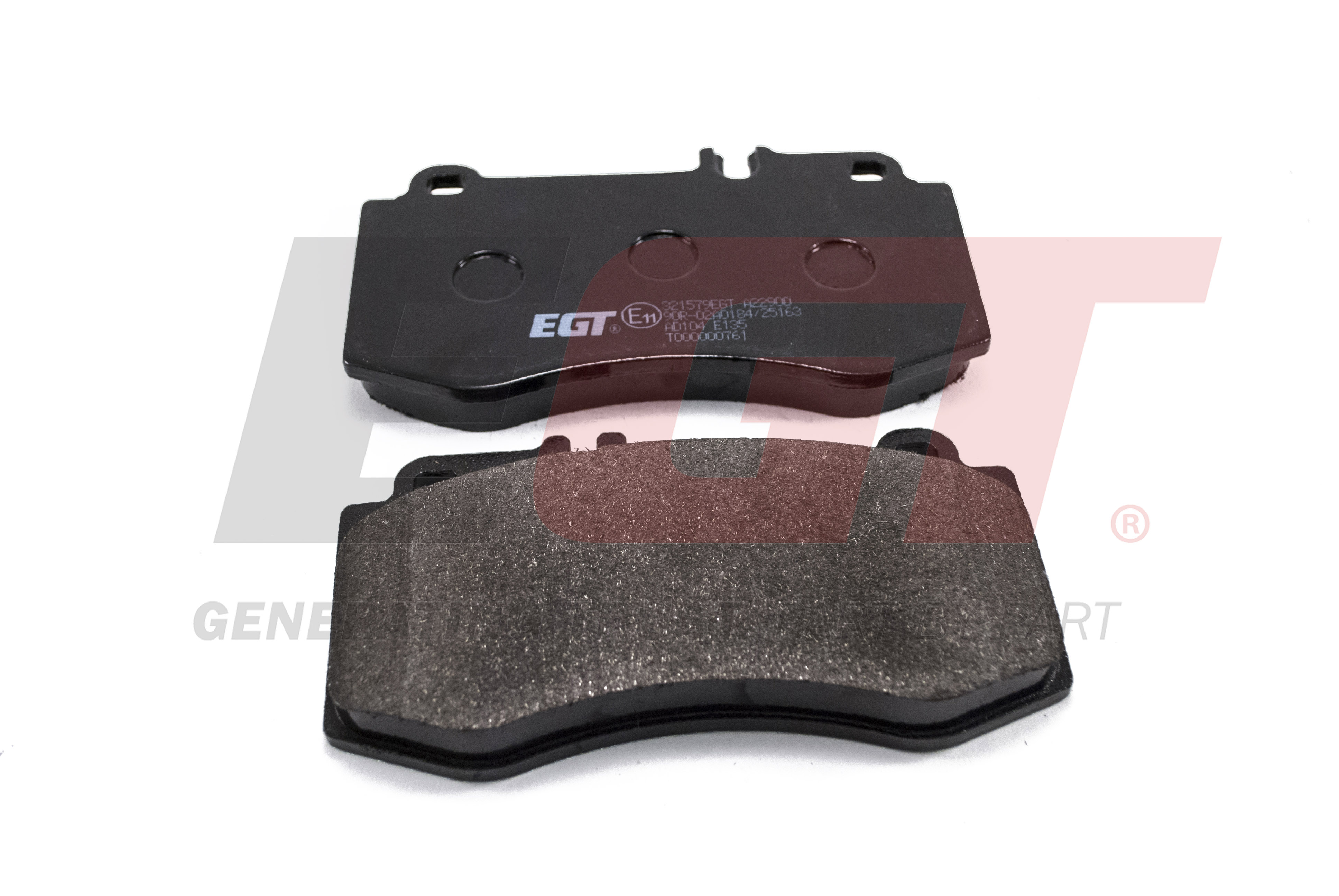EGT Комплект тормозных колодок, дисковый тормоз 321579EGT
