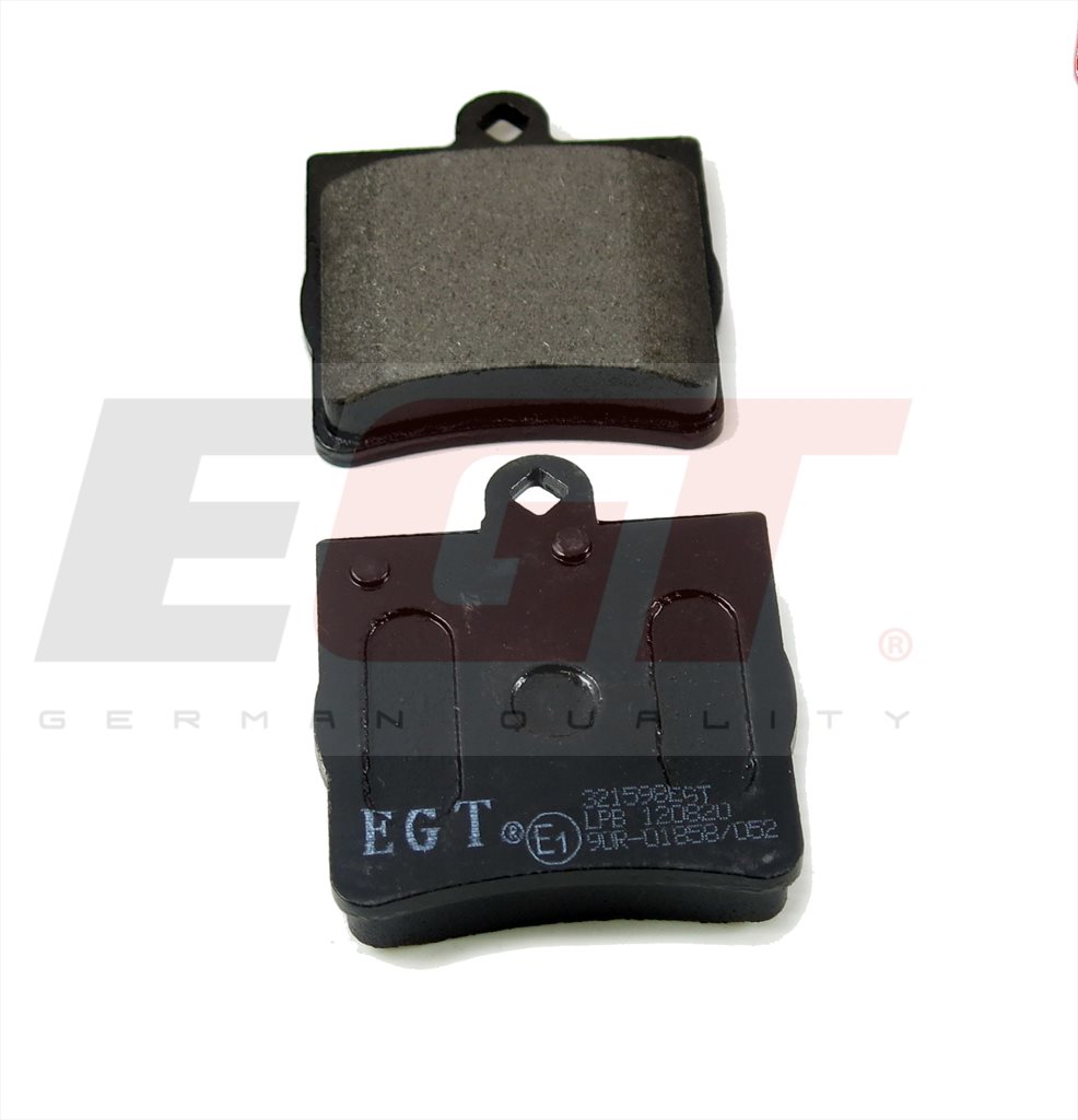 EGT Комплект тормозных колодок, дисковый тормоз 321598EGT