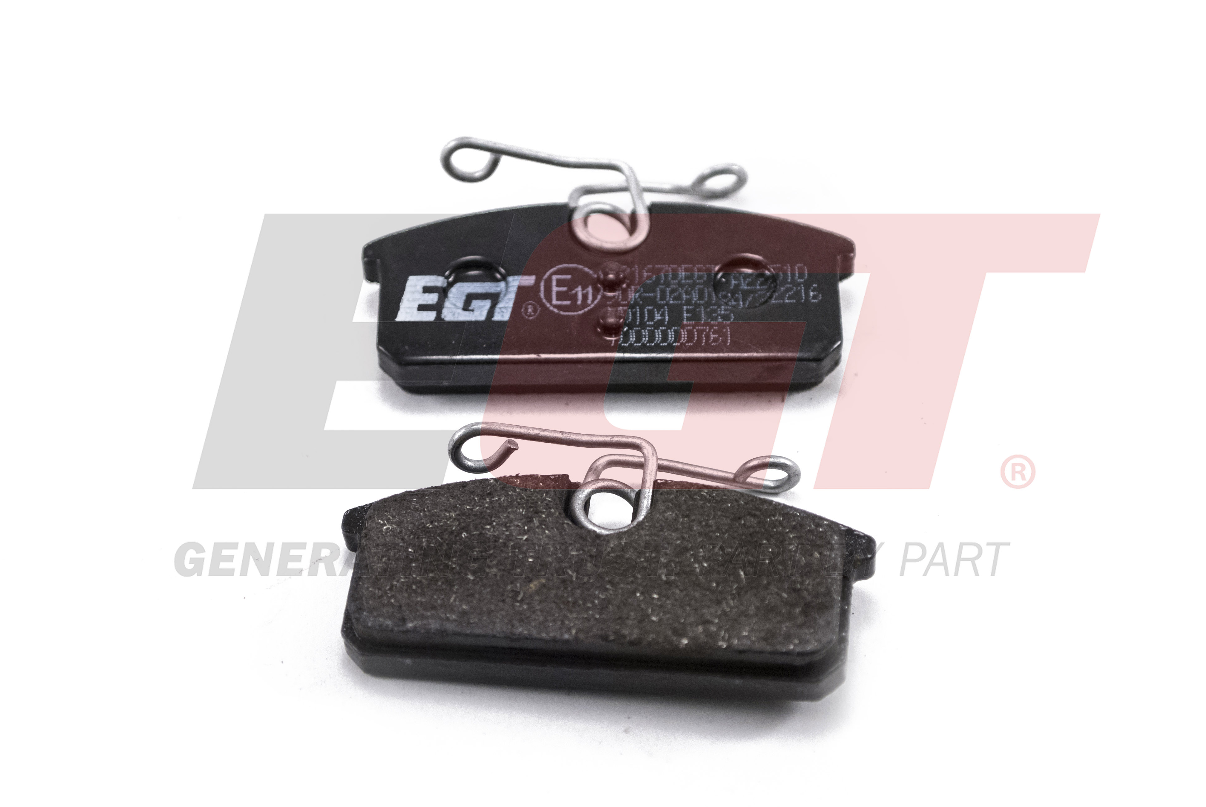 EGT Комплект тормозных колодок, дисковый тормоз 321670EGT