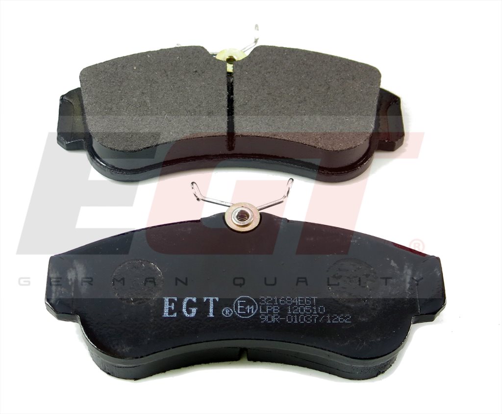 EGT Комплект тормозных колодок, дисковый тормоз 321684EGT