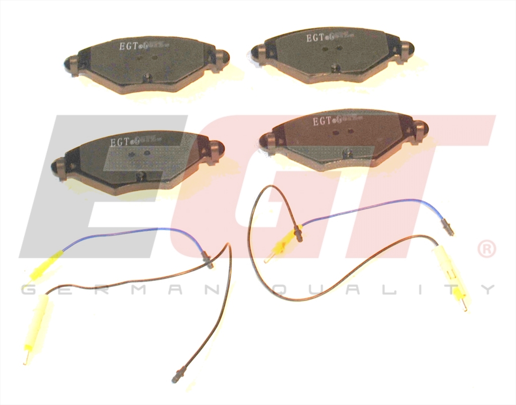EGT Комплект тормозных колодок, дисковый тормоз 321723IEGT