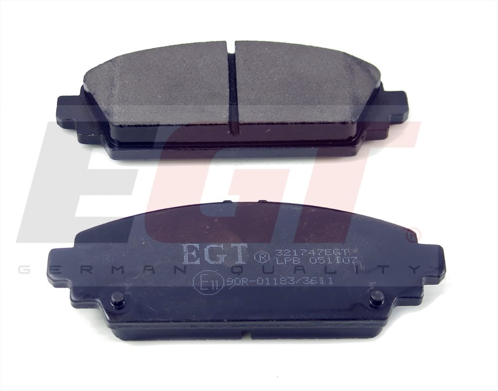 EGT Комплект тормозных колодок, дисковый тормоз 321747EGT