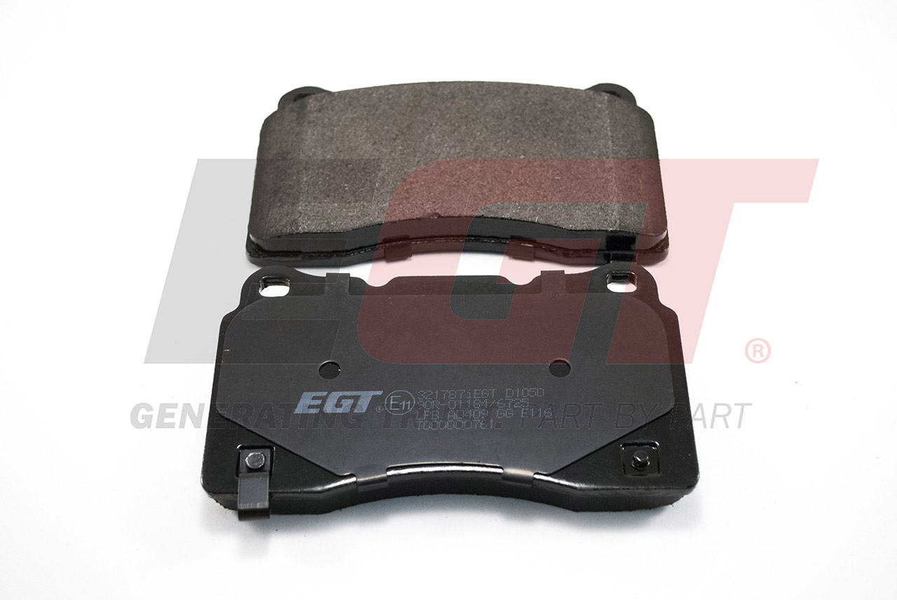 EGT Комплект тормозных колодок, дисковый тормоз 321787IEGT