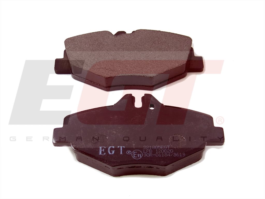 EGT Комплект тормозных колодок, дисковый тормоз 321805EGT