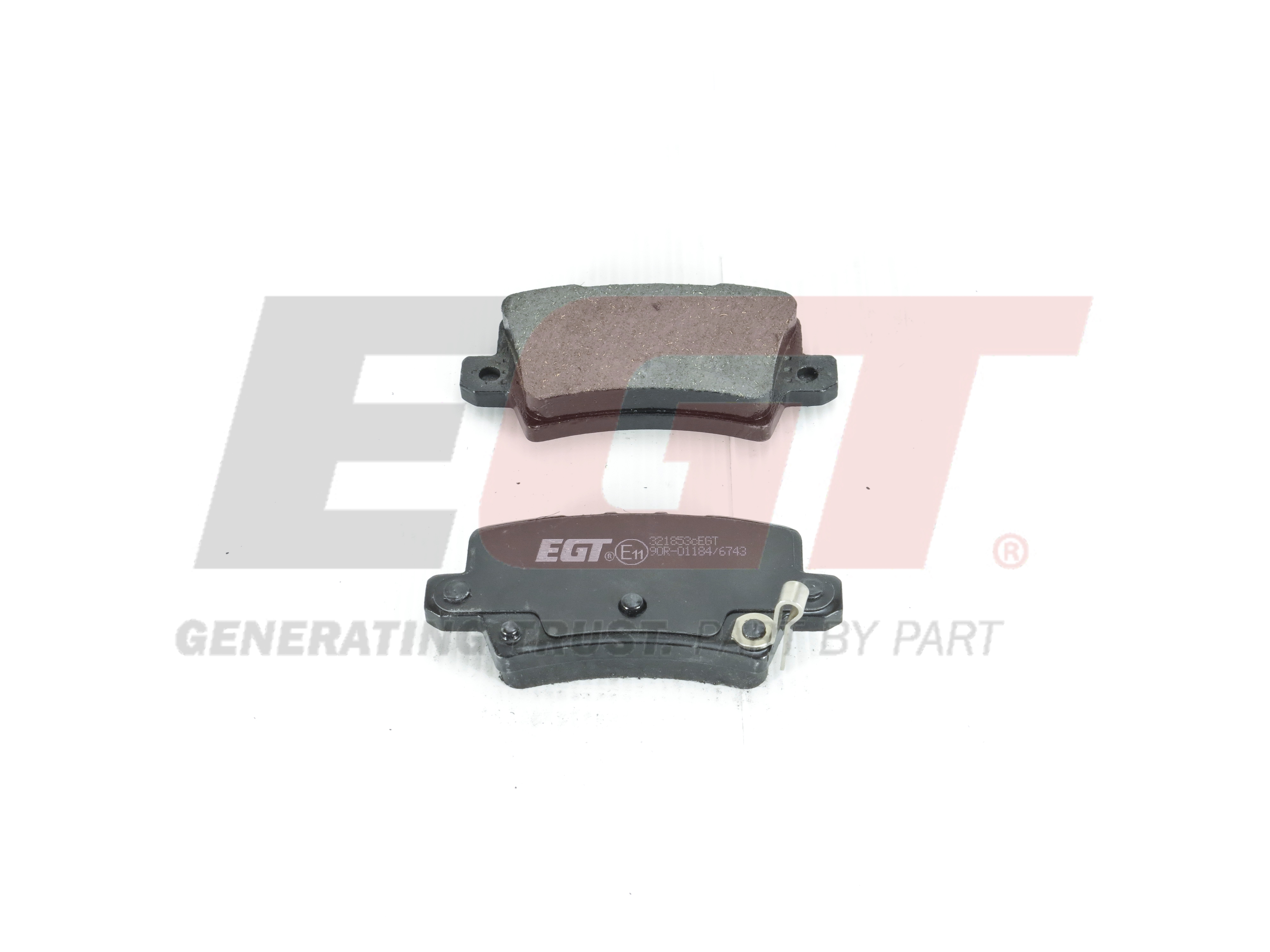 EGT Комплект тормозных колодок, дисковый тормоз 321853CEGT