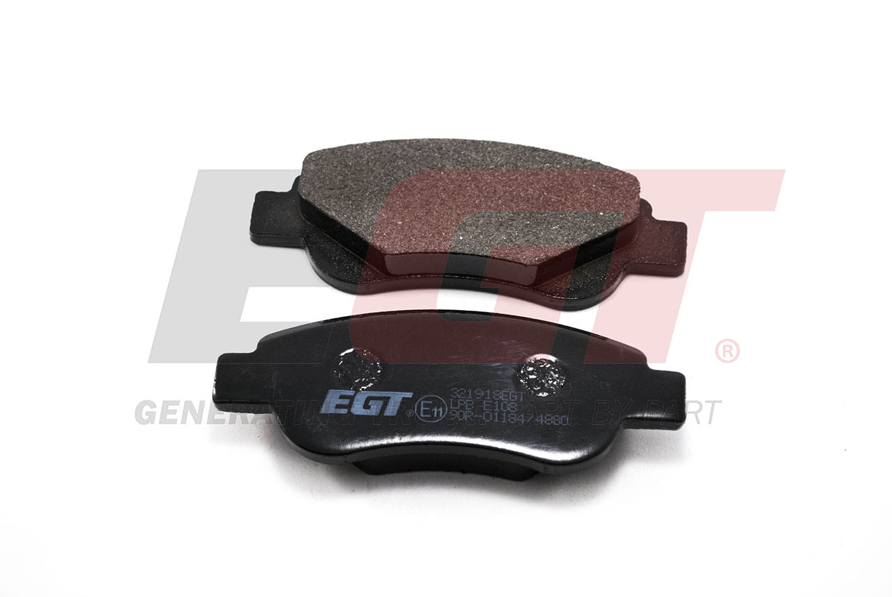 EGT Комплект тормозных колодок, дисковый тормоз 321918EGT
