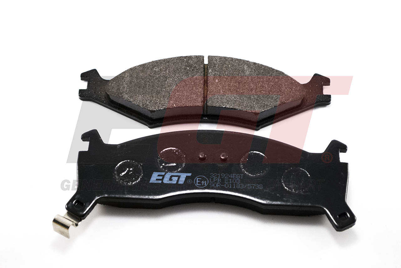 EGT Комплект тормозных колодок, дисковый тормоз 321924EGT