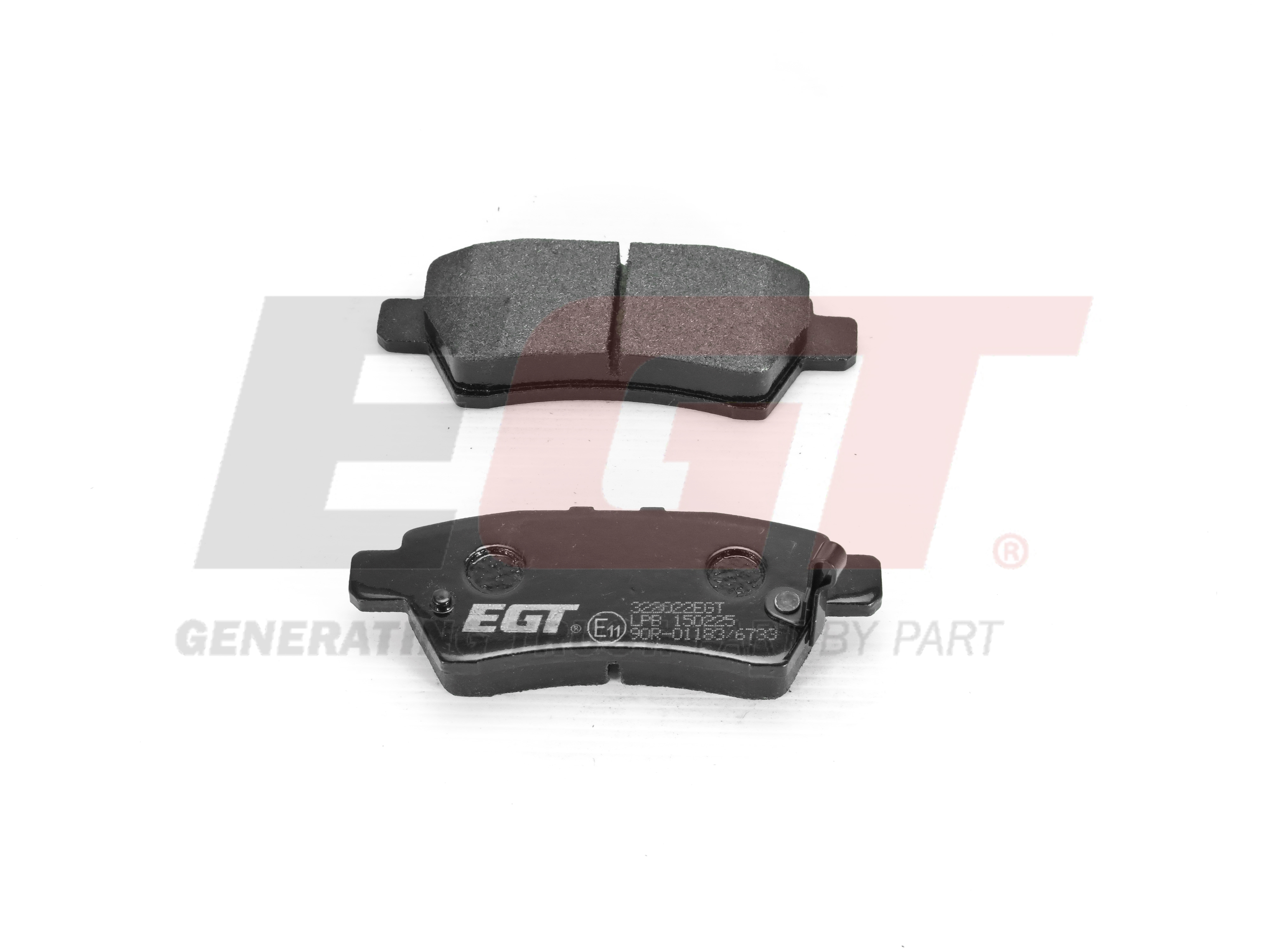 EGT Комплект тормозных колодок, дисковый тормоз 322022EGT