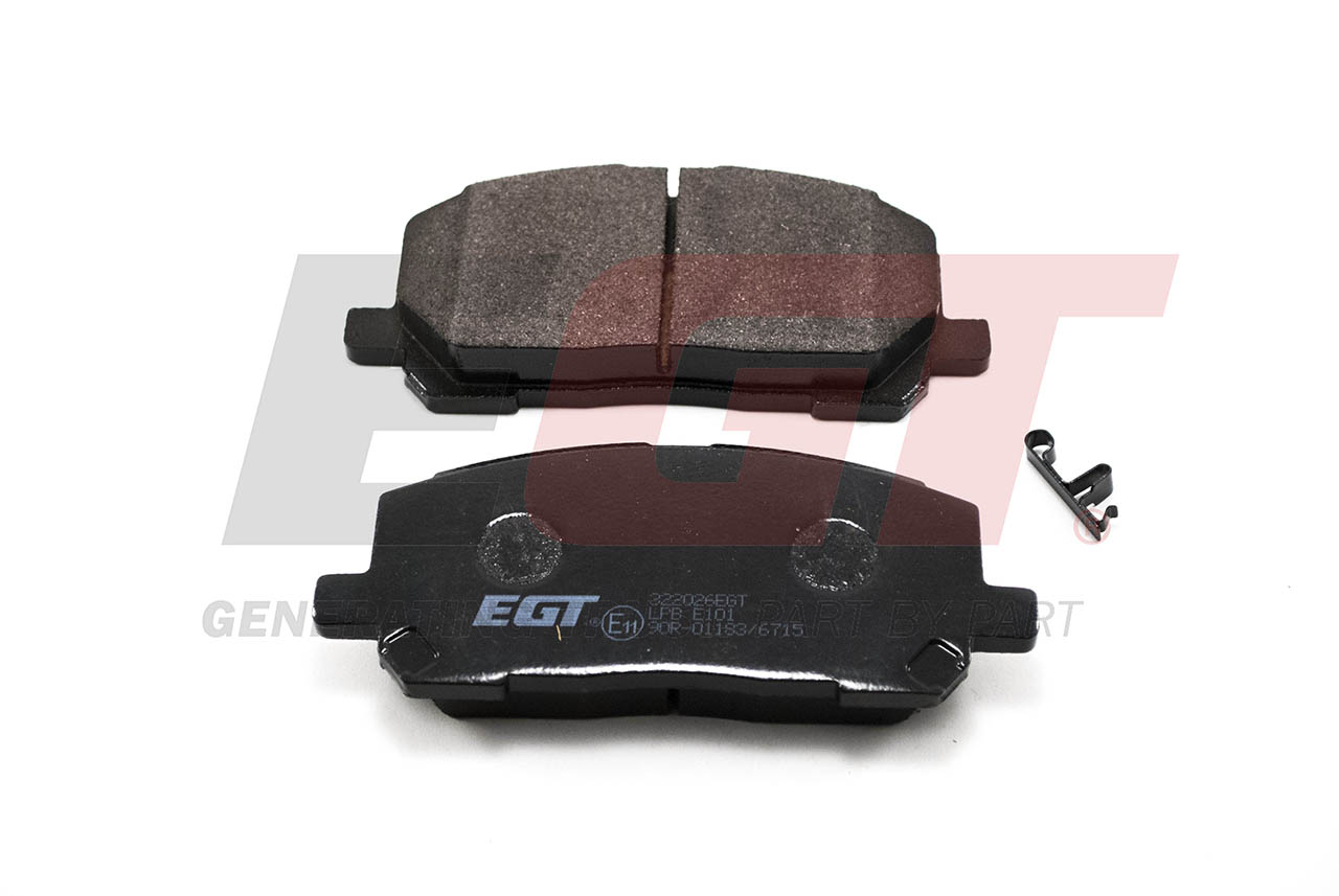 EGT Комплект тормозных колодок, дисковый тормоз 322026EGT