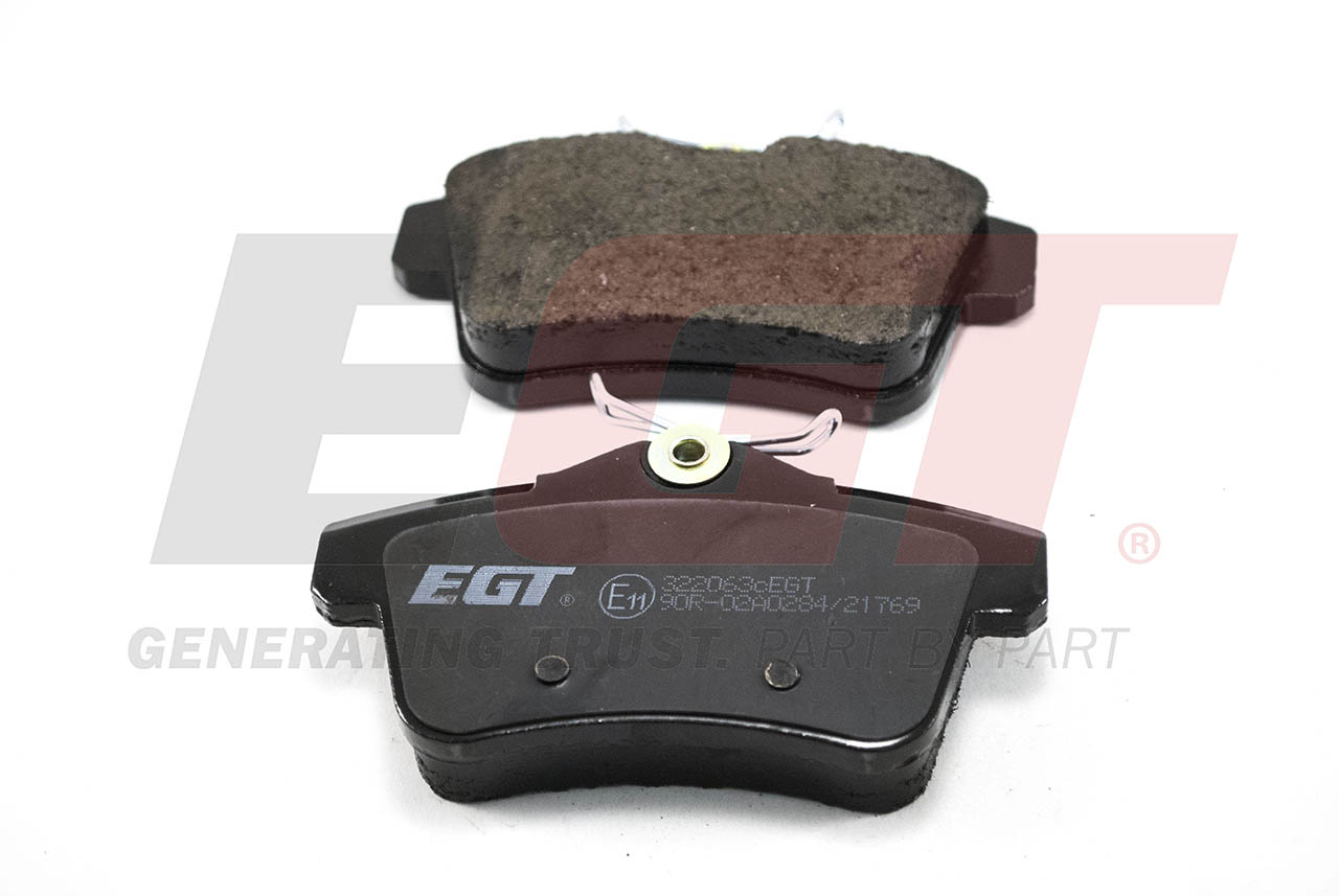 EGT Комплект тормозных колодок, дисковый тормоз 322063CEGT