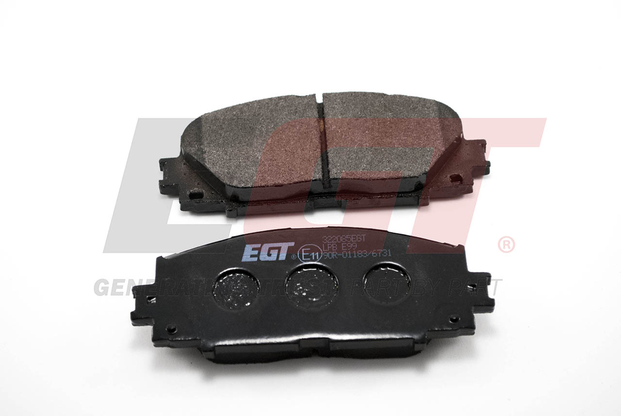 EGT Комплект тормозных колодок, дисковый тормоз 322085EGT