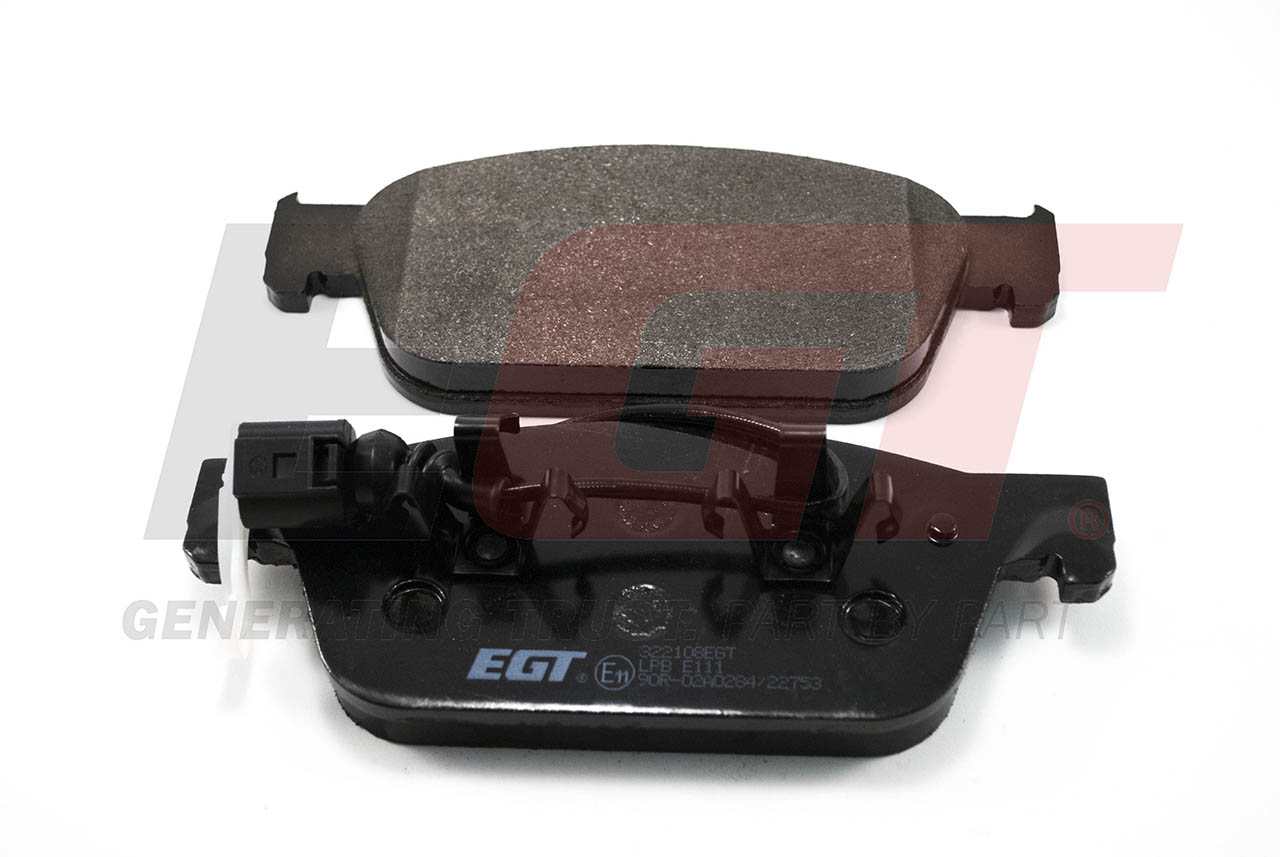 EGT Комплект тормозных колодок, дисковый тормоз 322108EGT