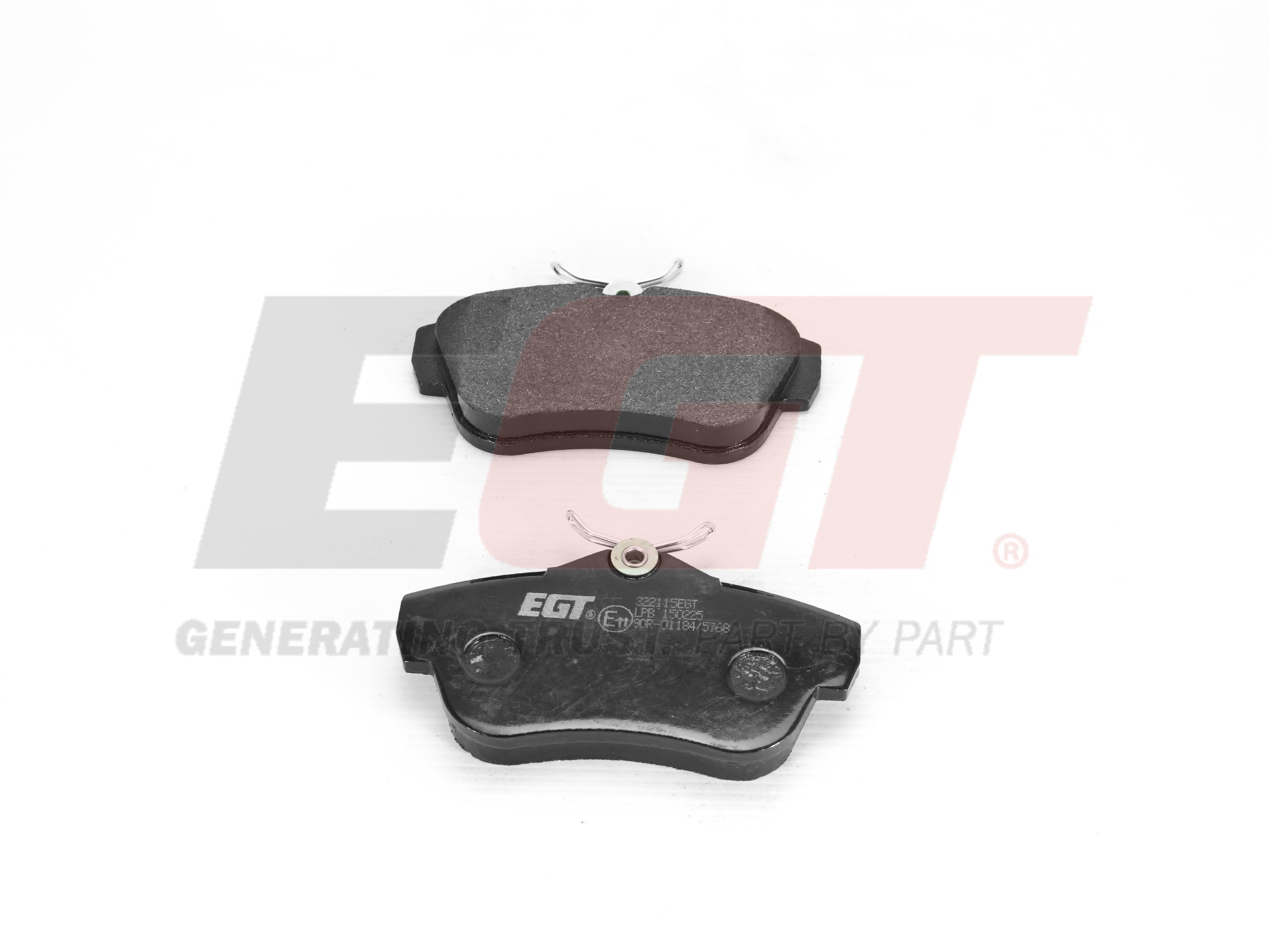 EGT Комплект тормозных колодок, дисковый тормоз 322115EGT