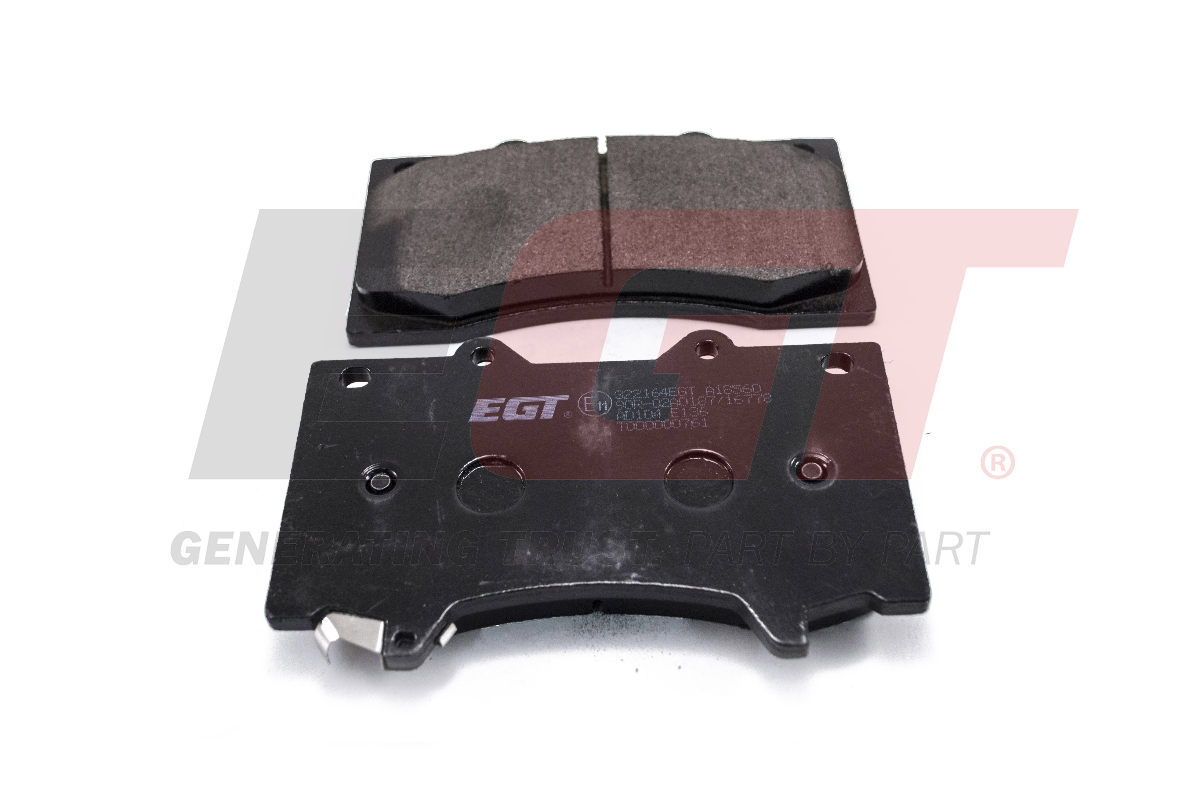 EGT Комплект тормозных колодок, дисковый тормоз 322164EGT