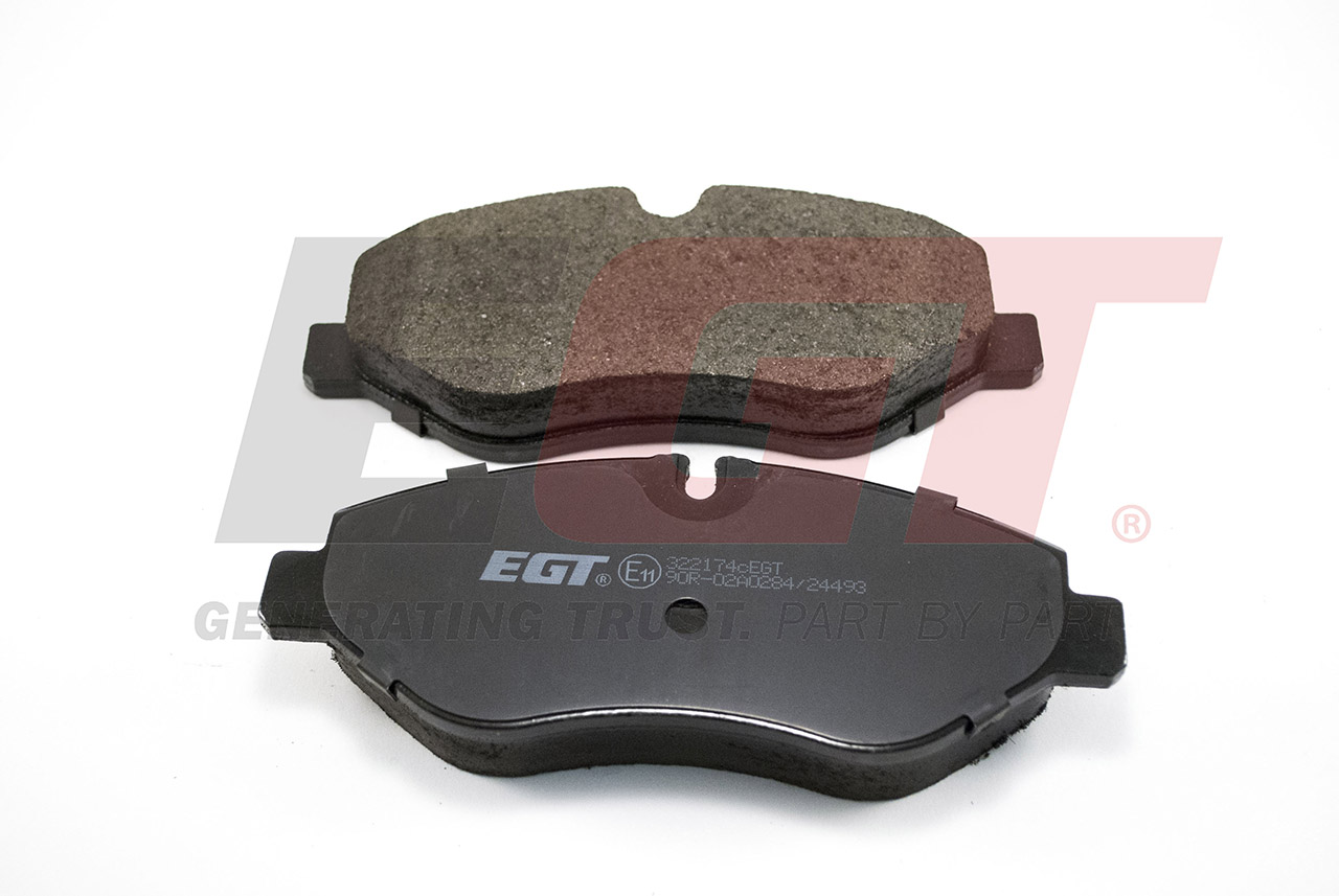 EGT Комплект тормозных колодок, дисковый тормоз 322174CEGT