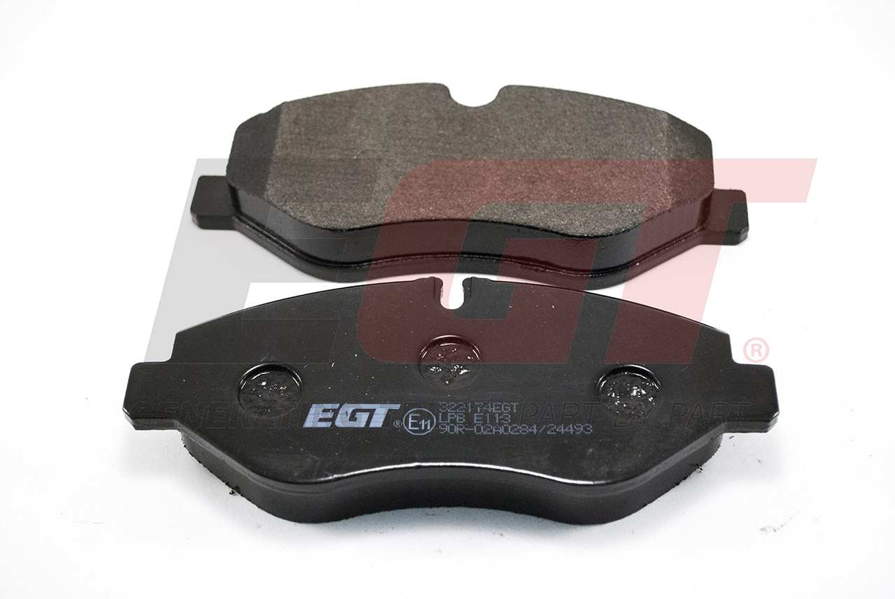 EGT Комплект тормозных колодок, дисковый тормоз 322174EGT