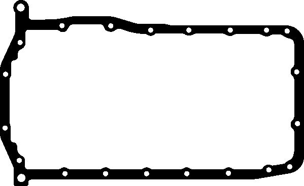 ELRING Прокладка, масляный поддон 636.570