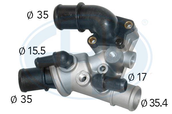 ERA termostatas, aušinimo skystis 350050