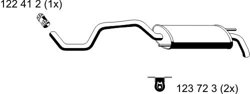 ERNST Глушитель выхлопных газов конечный 121118