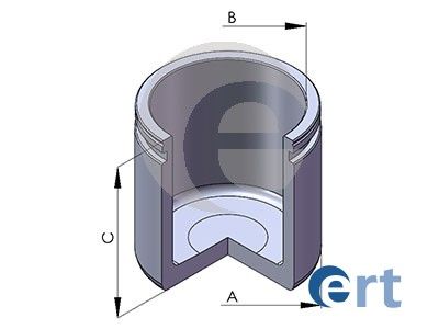 ERT stūmoklis, stabdžių apkaba 150592-C