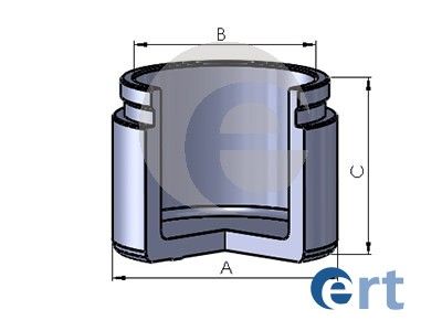 ERT stūmoklis, stabdžių apkaba 151176-C