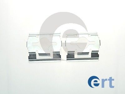 ERT priedų komplektas, diskinių stabdžių trinkelės 420011